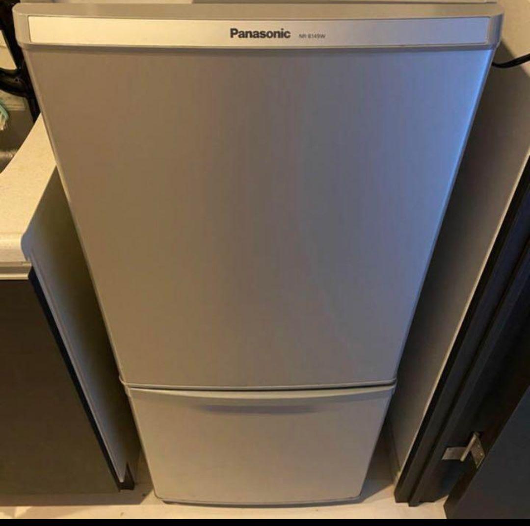 冷蔵庫 一人暮らし　Panasonic NR-B149W-S