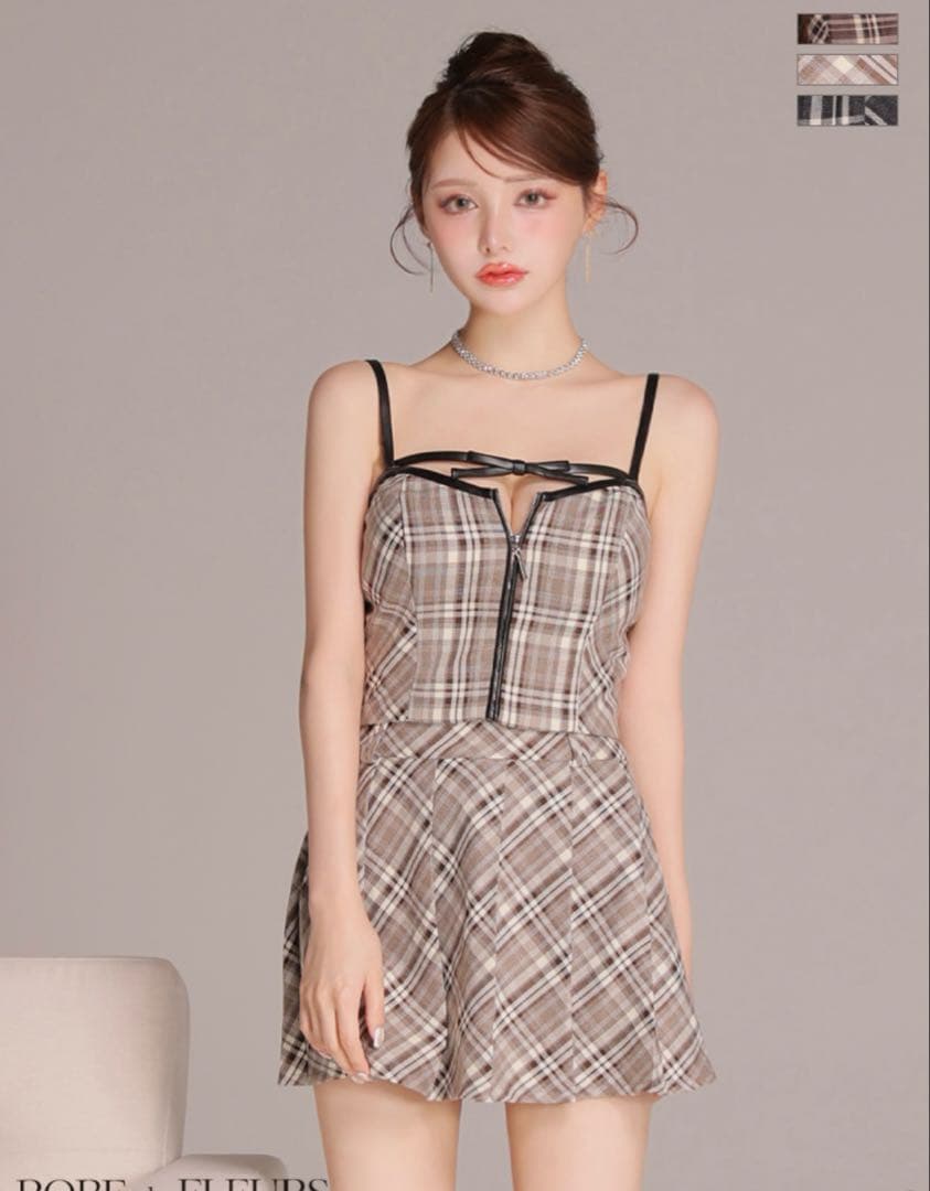 新品未使用タグ付き\"ROBE de FLEURS ローブドフルール