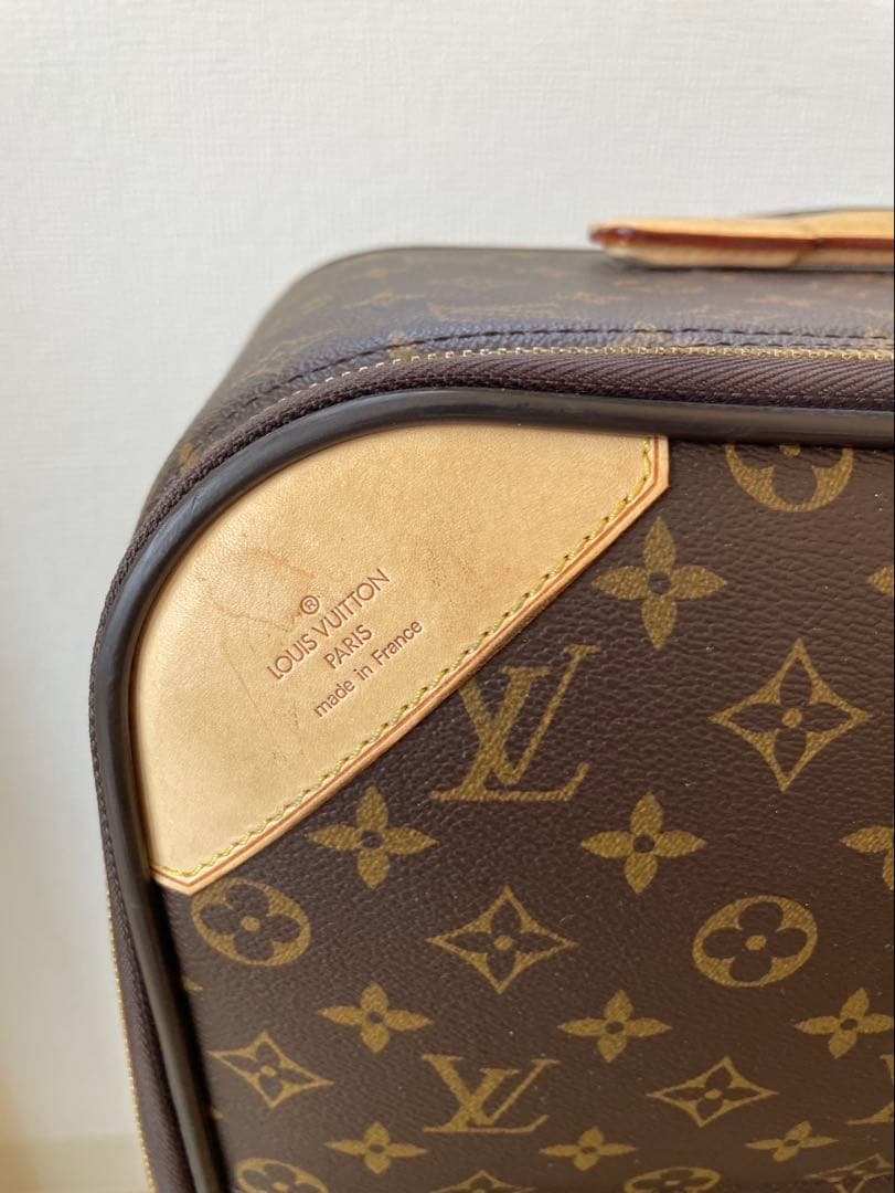 ルイヴィトン　ペガス65 キャリーケース　ビンテージ　モノグラム　オブジェ