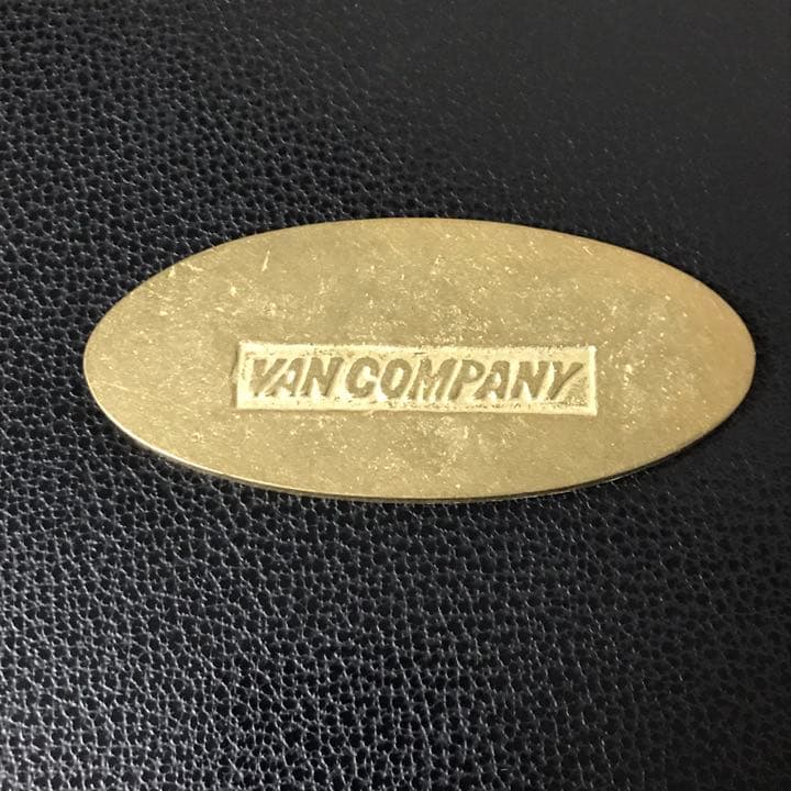 VAN メタルプレート　ケース付き　当時物