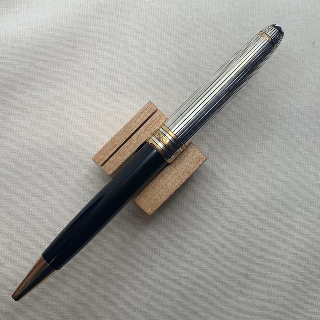 純銀　モンブラン　マイスターシュテュック　1641 ソリテールドゥエ　ボールペン