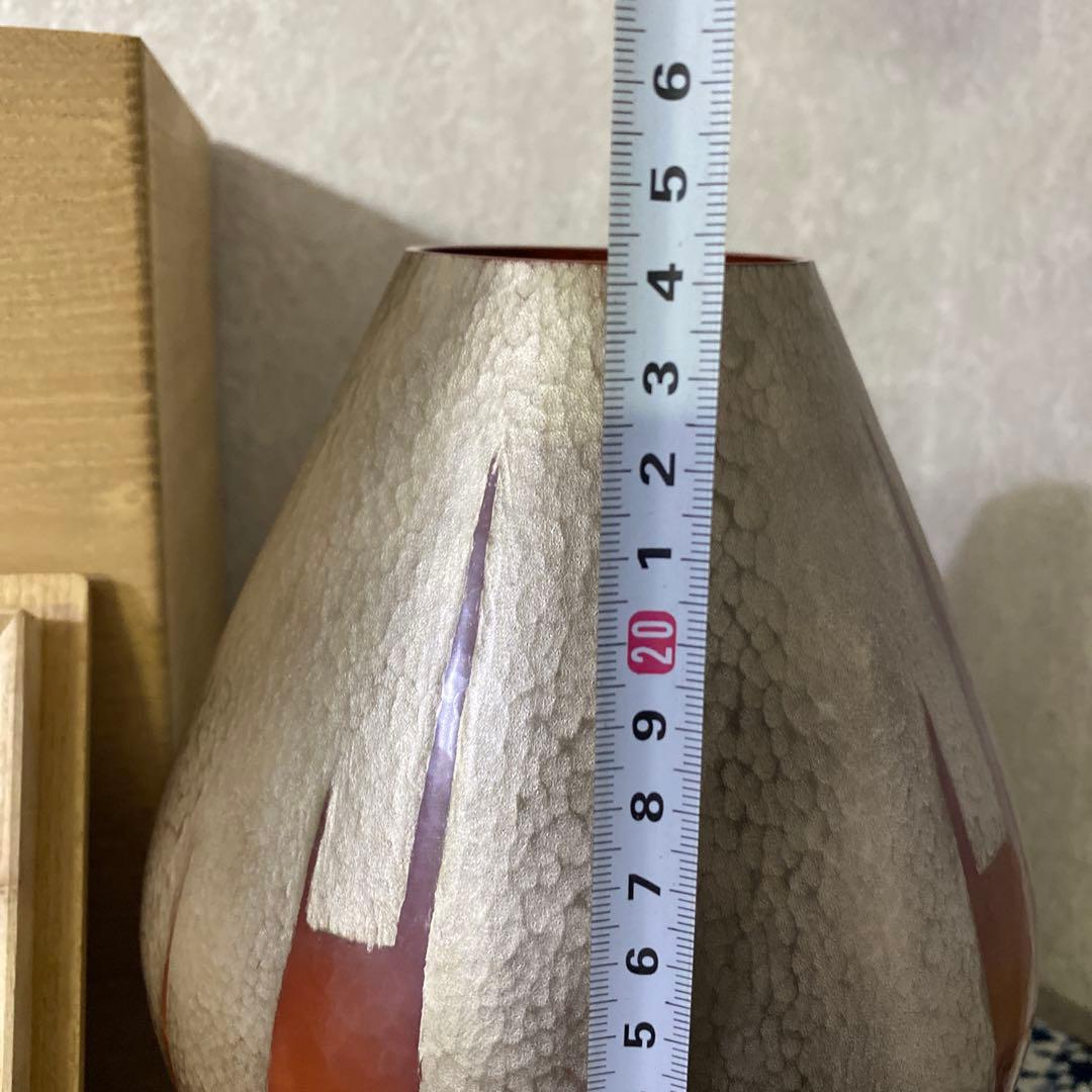 玉川堂　銅製　花瓶