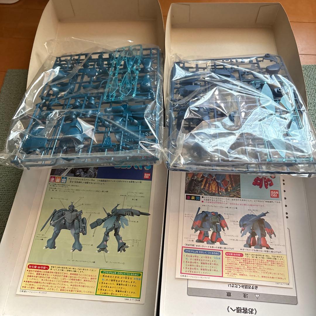 ダンバイン　1／72スケール　15点セット