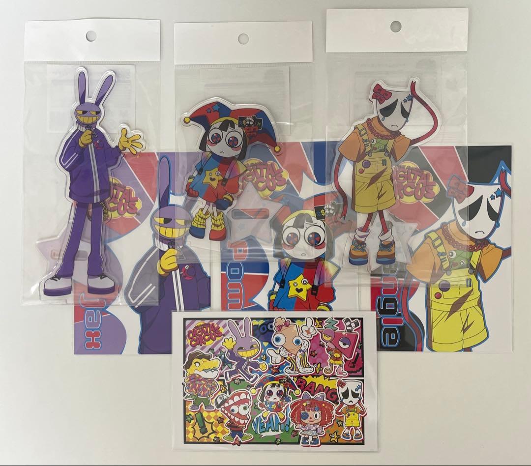 アメイジングデジタルサーカス　紀伊國屋書店　等身アクスタ　特典ポスカ　全種セット