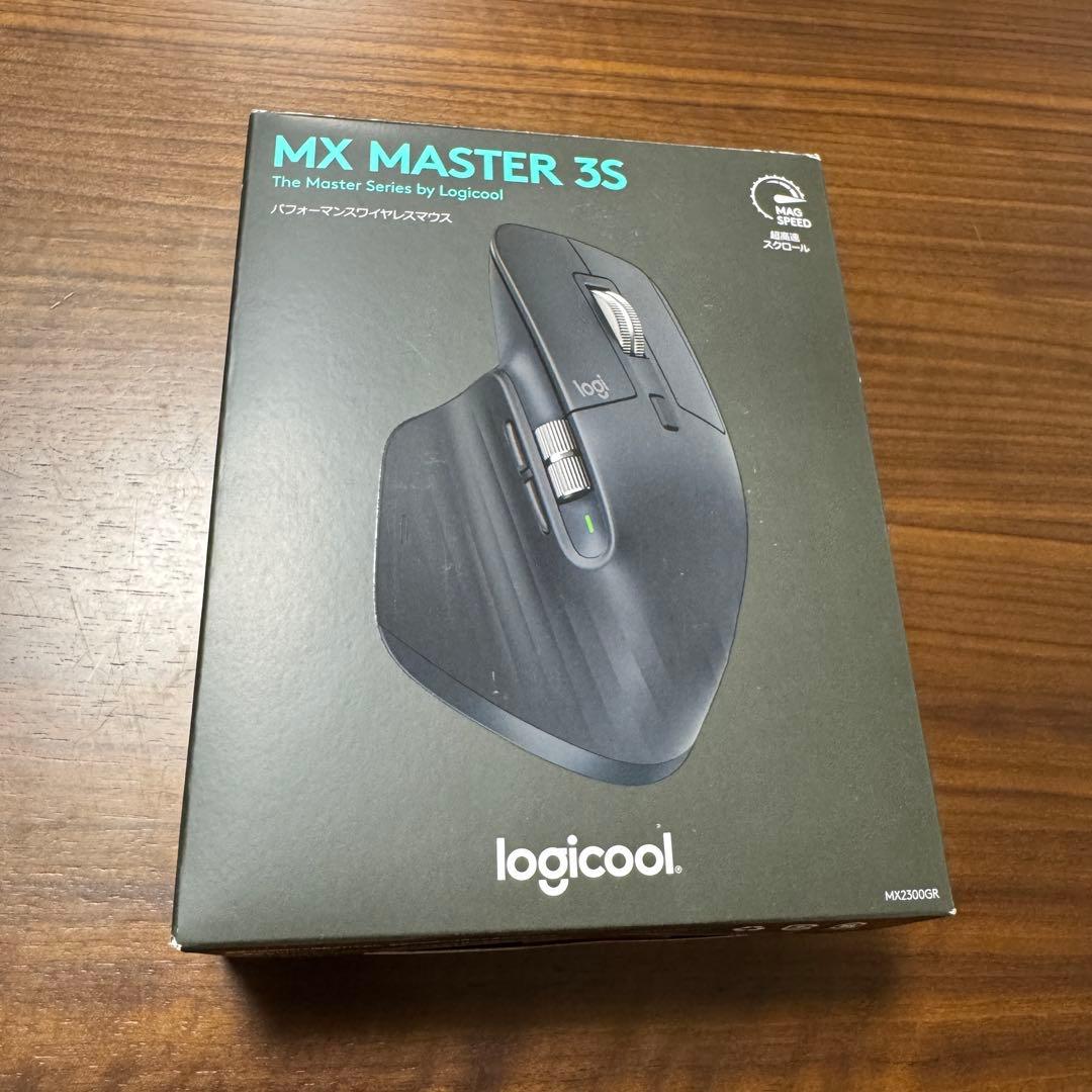 美品 logicool ロジクール MX MASTER 3S ワイヤレスマウス