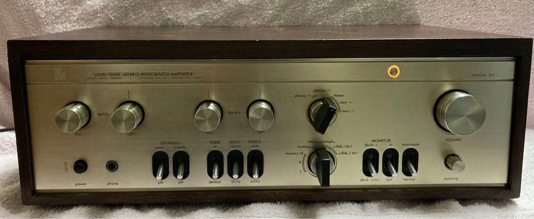 ⭐️動作OK! LUXMAN　プリメインアンプ　L-504