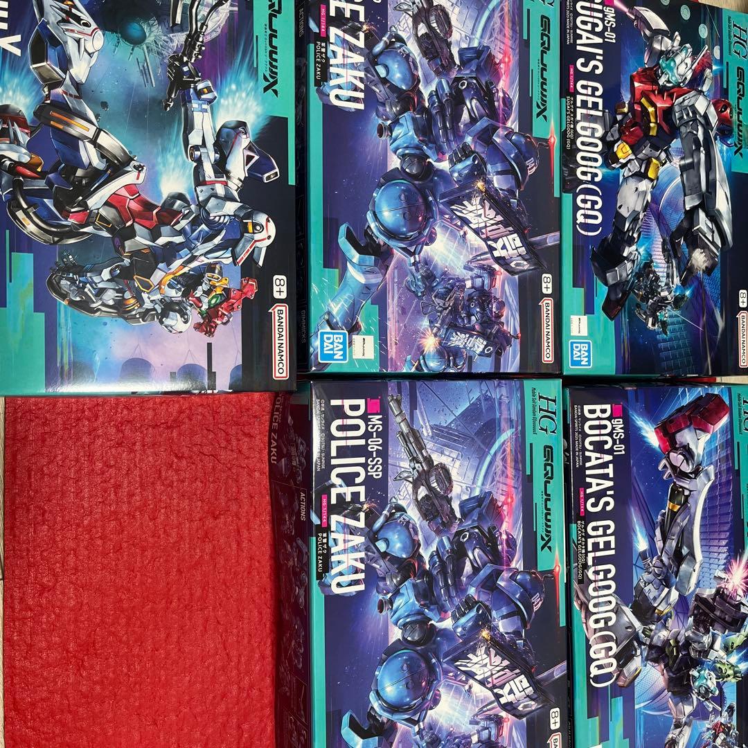 HG ジークアクス ガンプラ 5点セット