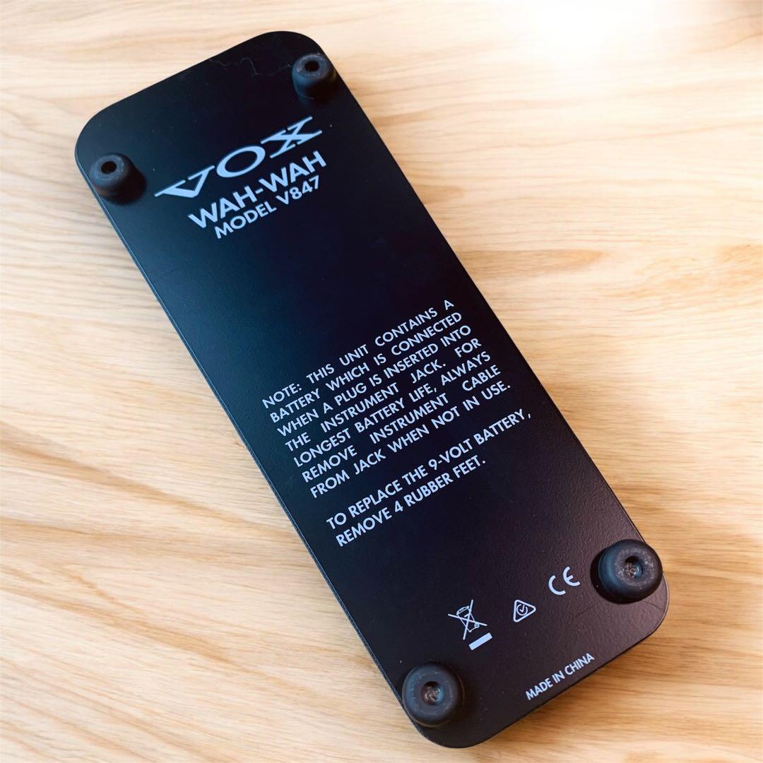 【美品】VOX V847A ワウペダル　元箱 収納ケース付き