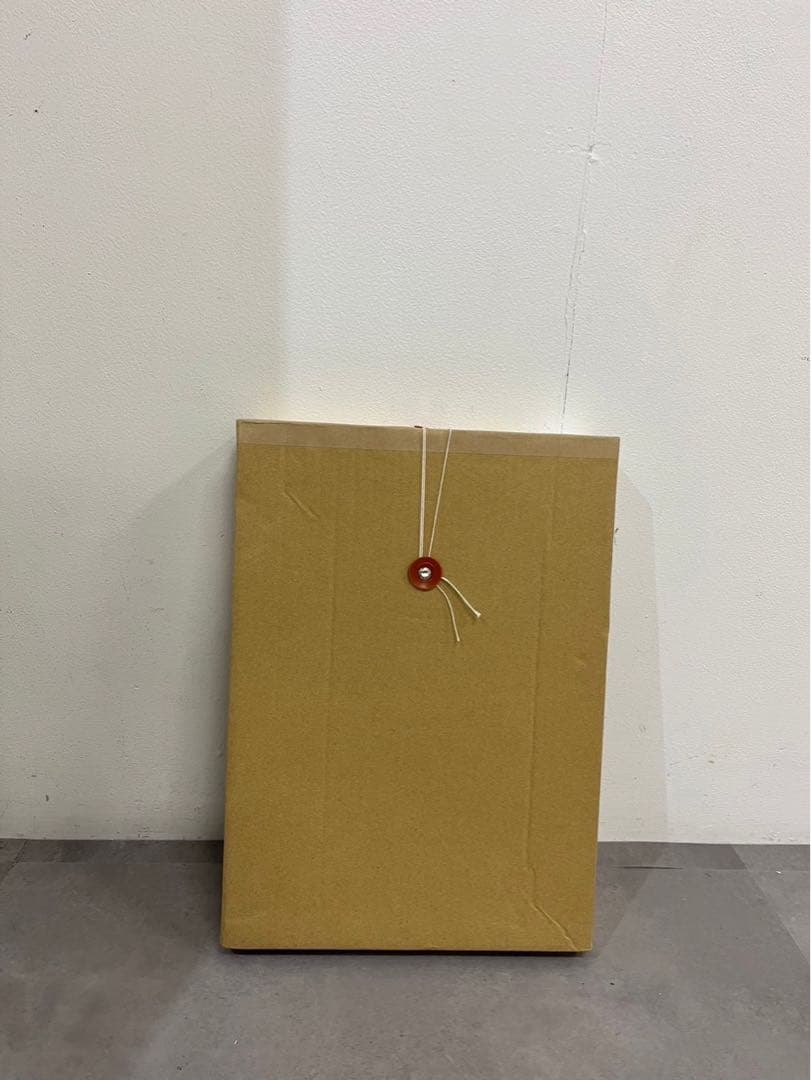 工藤麻紀子 「ほたて」 2021年 紙にマーカー 小山登美夫ギャラリーシール