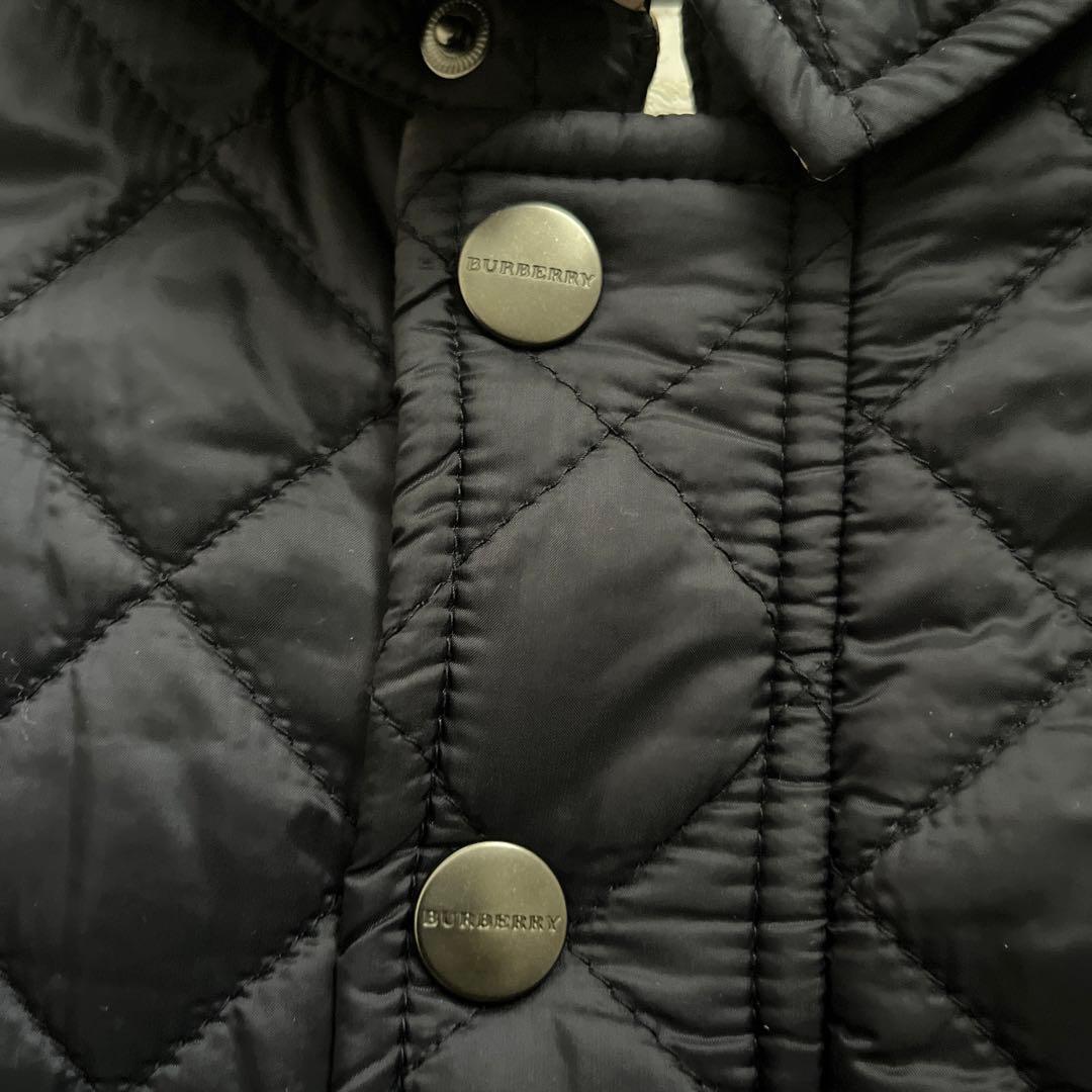 Burberry キルティングコート 2Y ネイビー