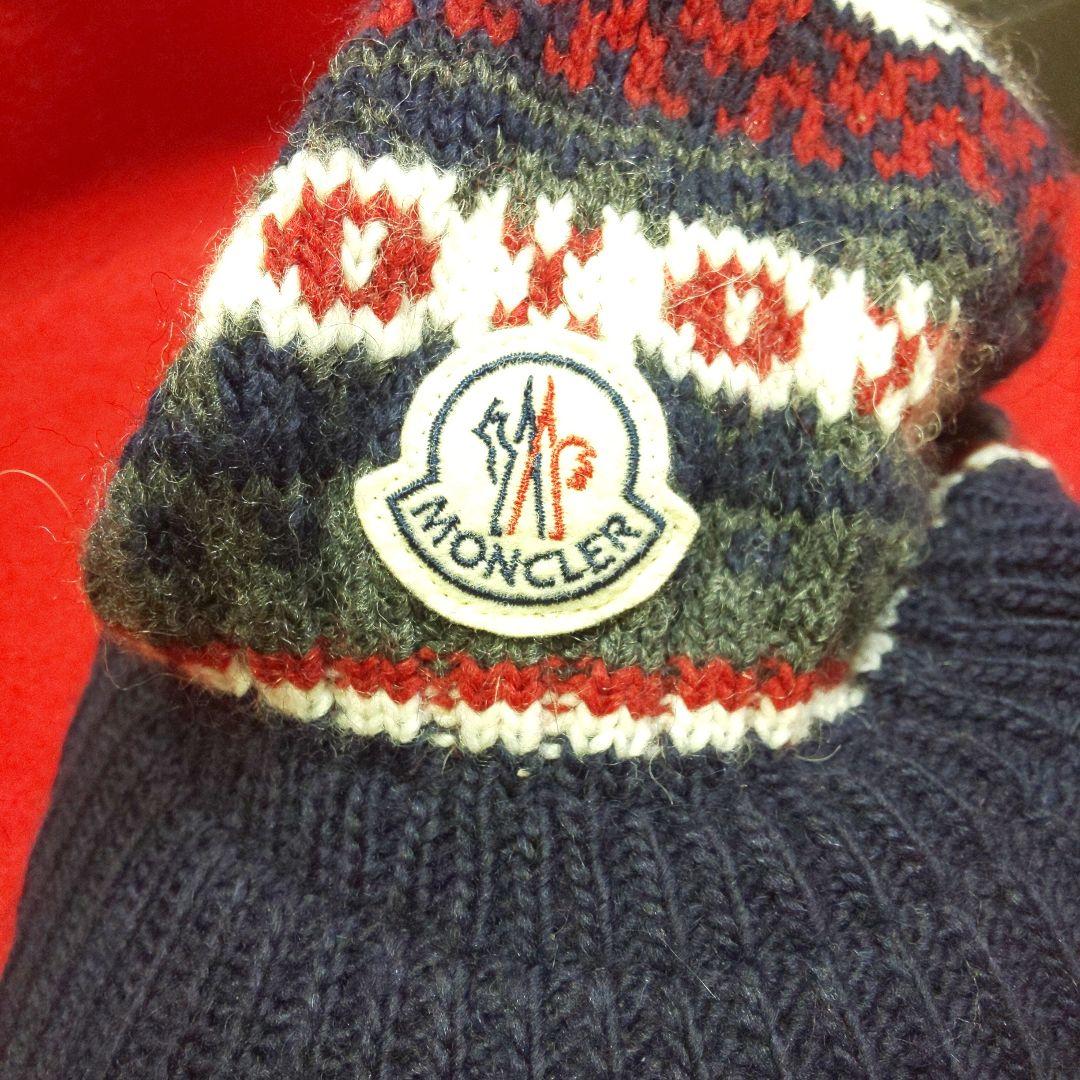 希少♥️モンクレール つば付きニット帽♥️
