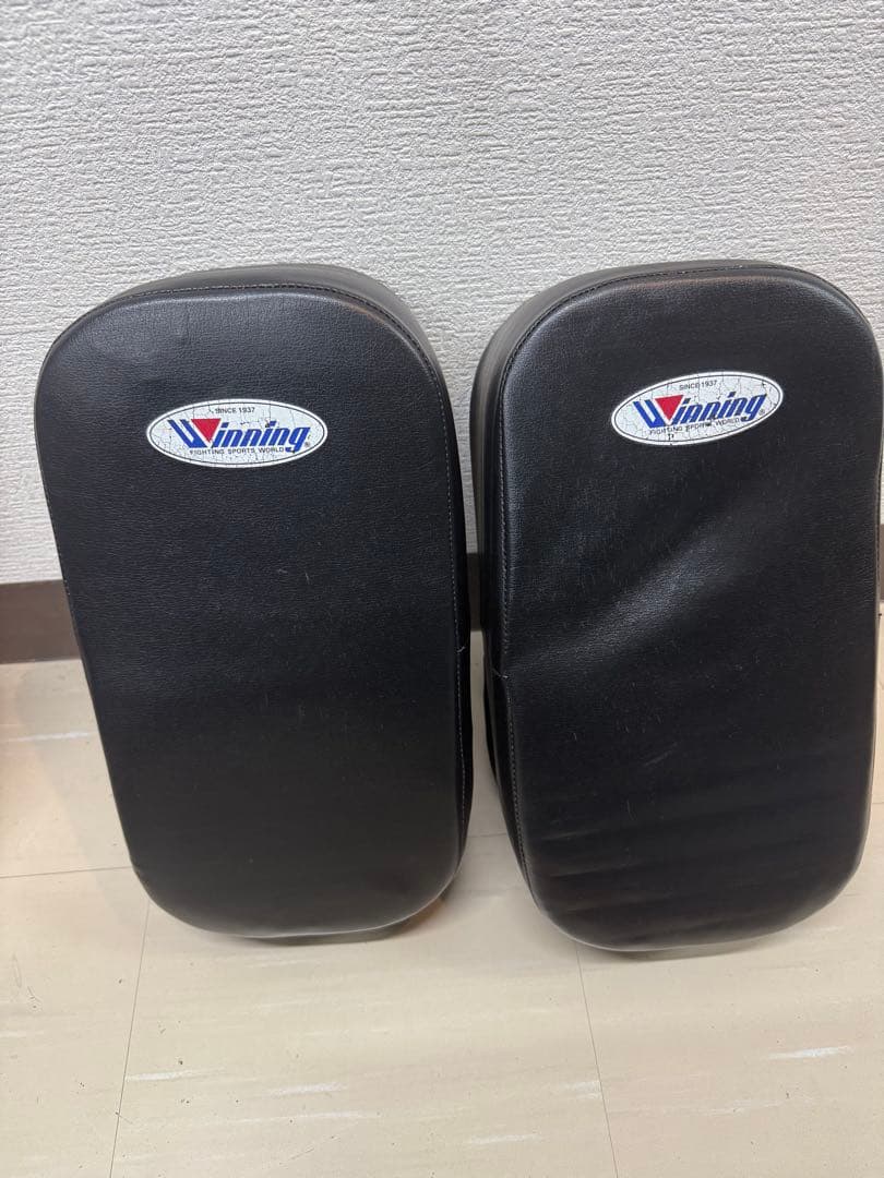Winning キックミット 2個セット 黒