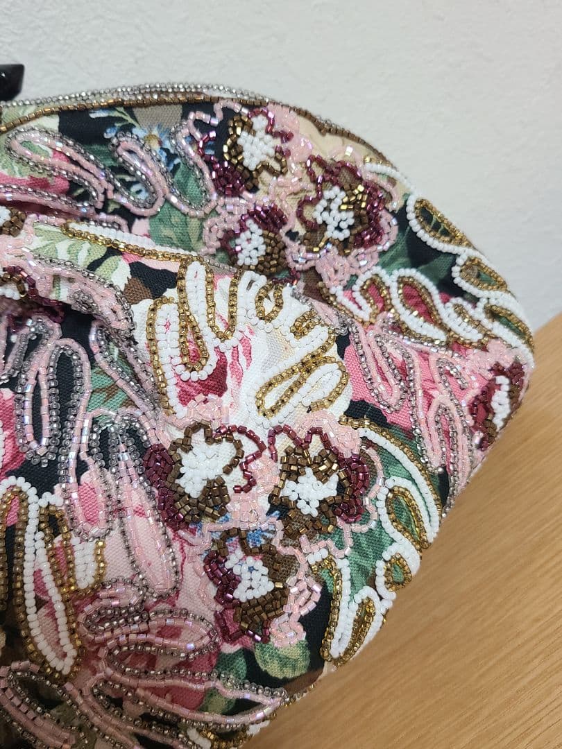 LUMY はしもと ルミー 皇室御用達 ビーズバッグ パーティーバッグ