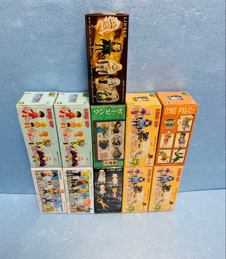 ワンピース ワールドコレクタブルフィギュア11個まとめ売り