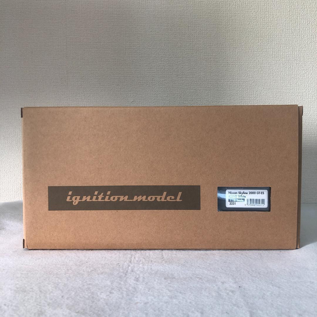 イグニッションモデル　1/18　ニッサン　Skyline 2000 GT-ES
