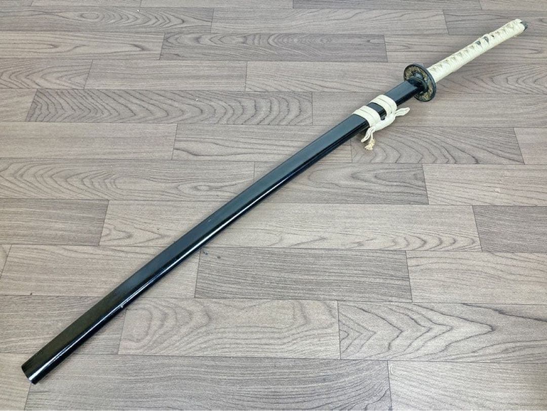 模造刀 2本セット 彫金 竜金 竜刀身 太刀 小太刀 刀置き付き