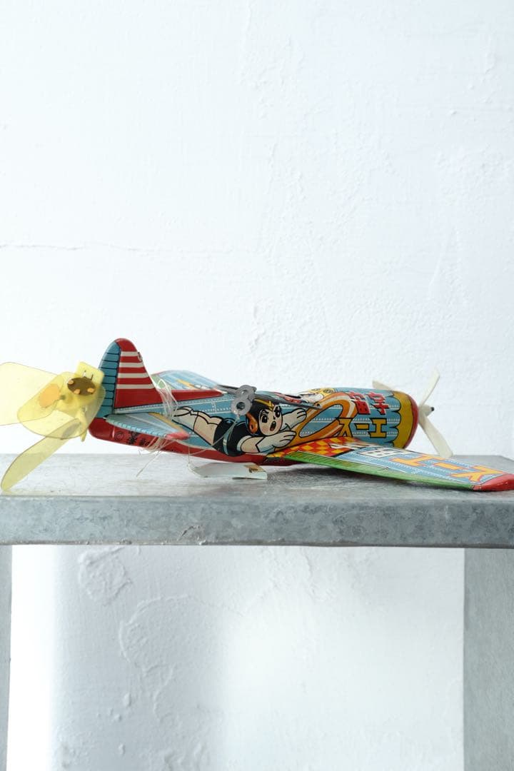 DAITO 宇宙エース ブリキ プロペラ機 当時物 タツノコプロダクション