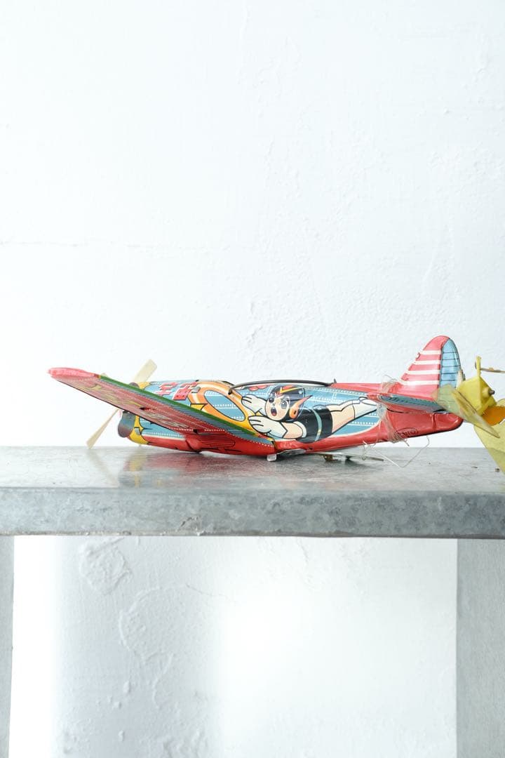 DAITO 宇宙エース ブリキ プロペラ機 当時物 タツノコプロダクション