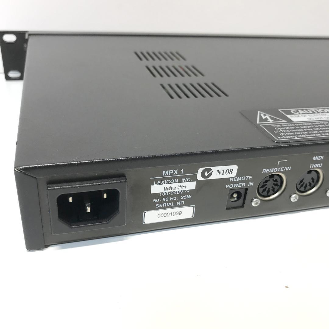 【希少良品】Lexicon mpx1 マルチエフェクター リバーブ ディレイ