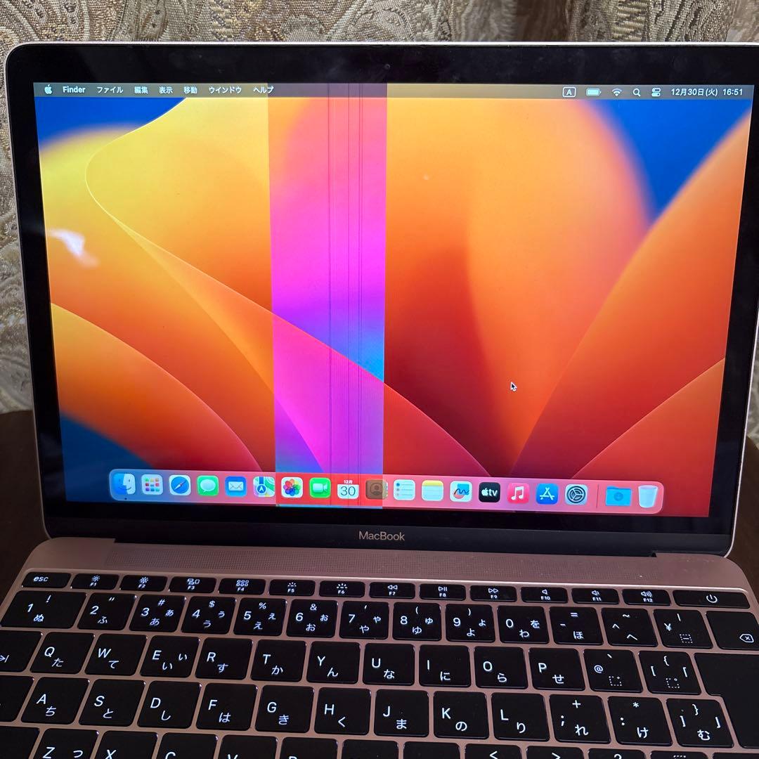 12インチApple MacBook ローズゴールド