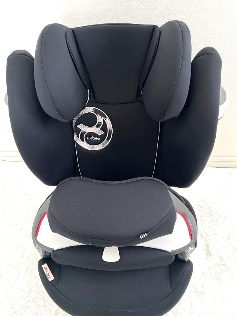 cybex パラス Ｍ-FIX チャイルドシート　ロングユース　ブラック