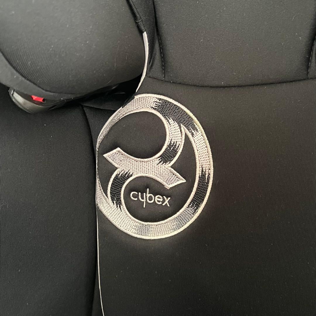 cybex パラス Ｍ-FIX チャイルドシート　ロングユース　ブラック