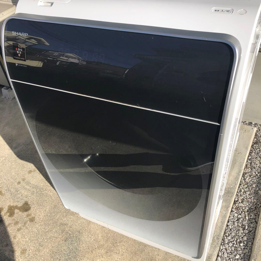 SHARP シャープ ドラム式洗濯乾燥機 ES-X11A-SR 右開き 11kg