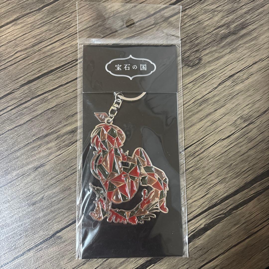 宝石の国 シンシャ ステンドグラス風キーホルダー