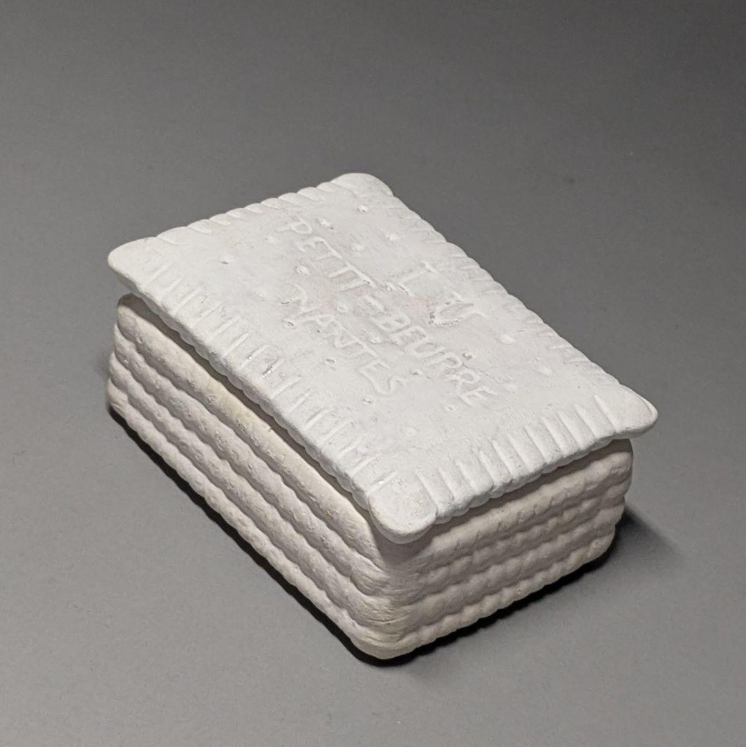 LU ビスケット　非売品　陶器小物入れ　　Lefevre-Utile