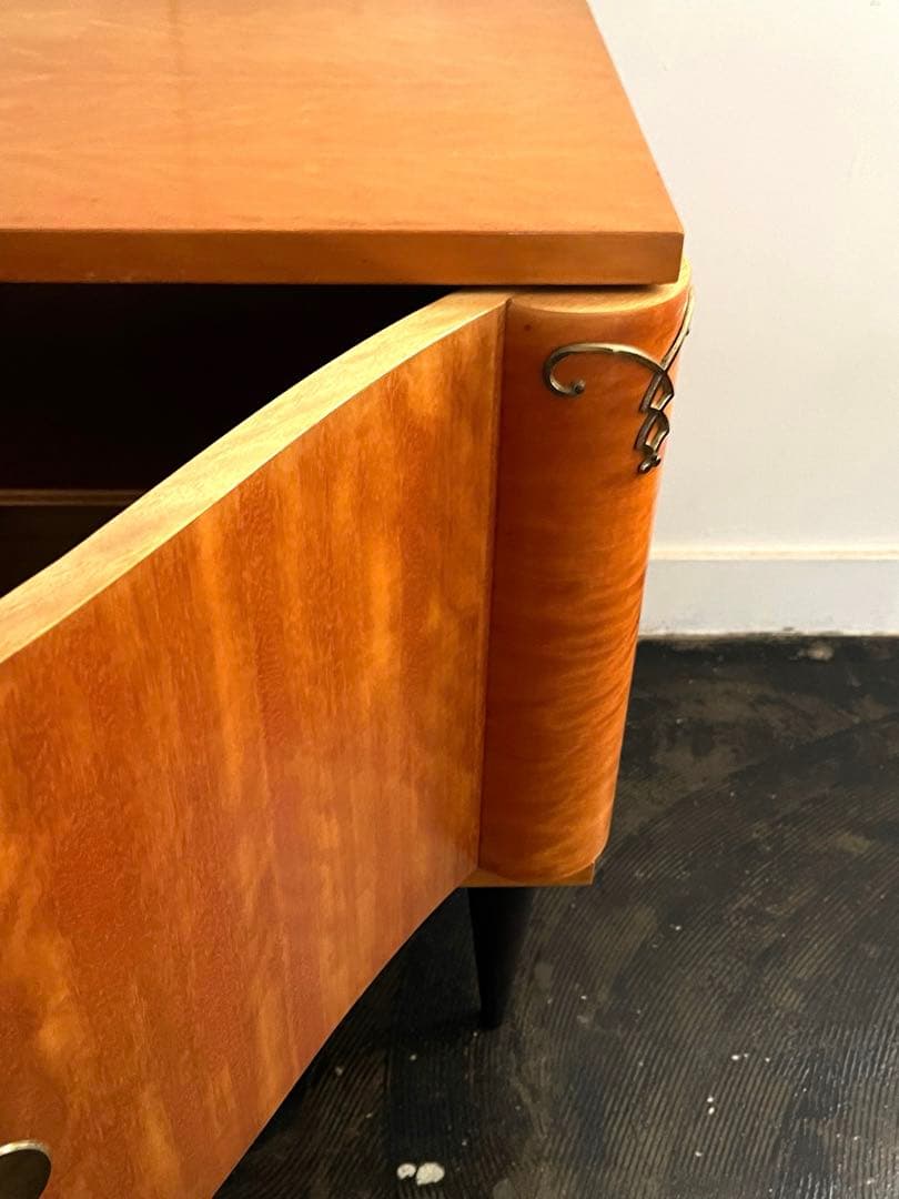 スモールキャビネット チェスト 北欧 ベルギー ヴィンテージ 50s ②