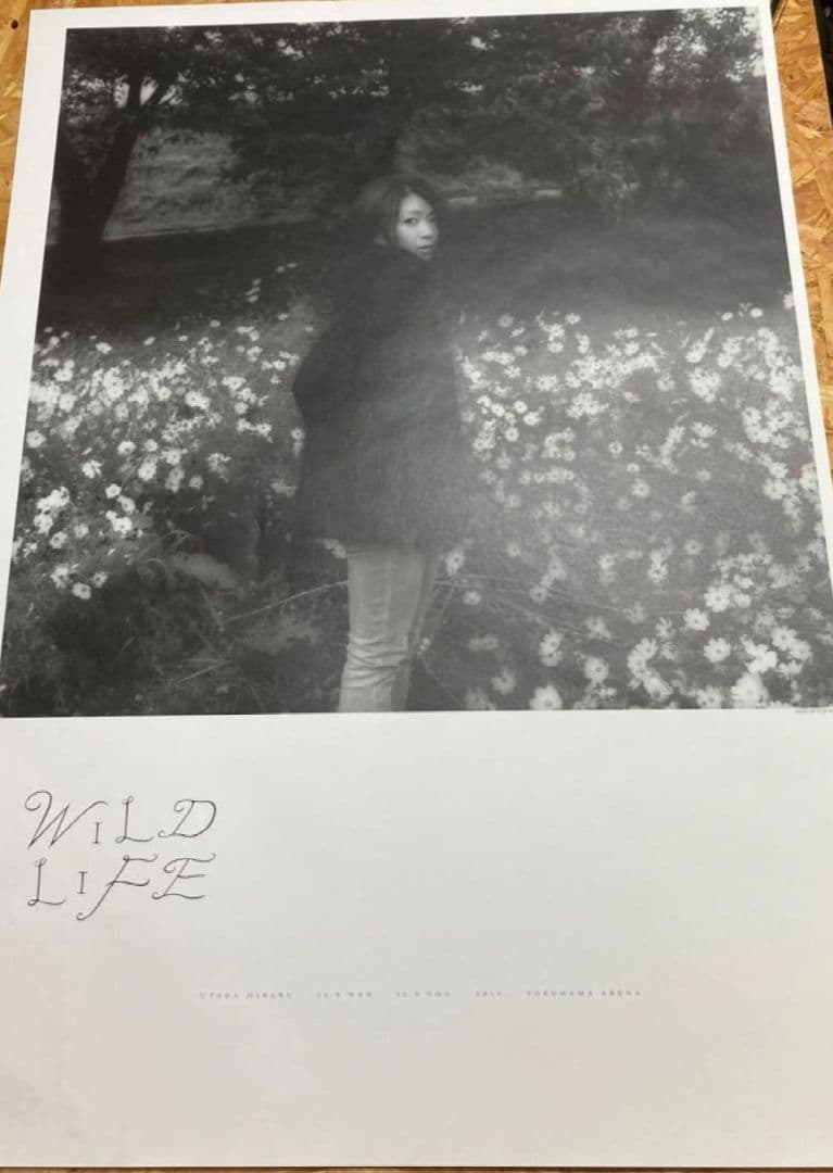 宇多田ヒカル　Wild Life ポスター2枚