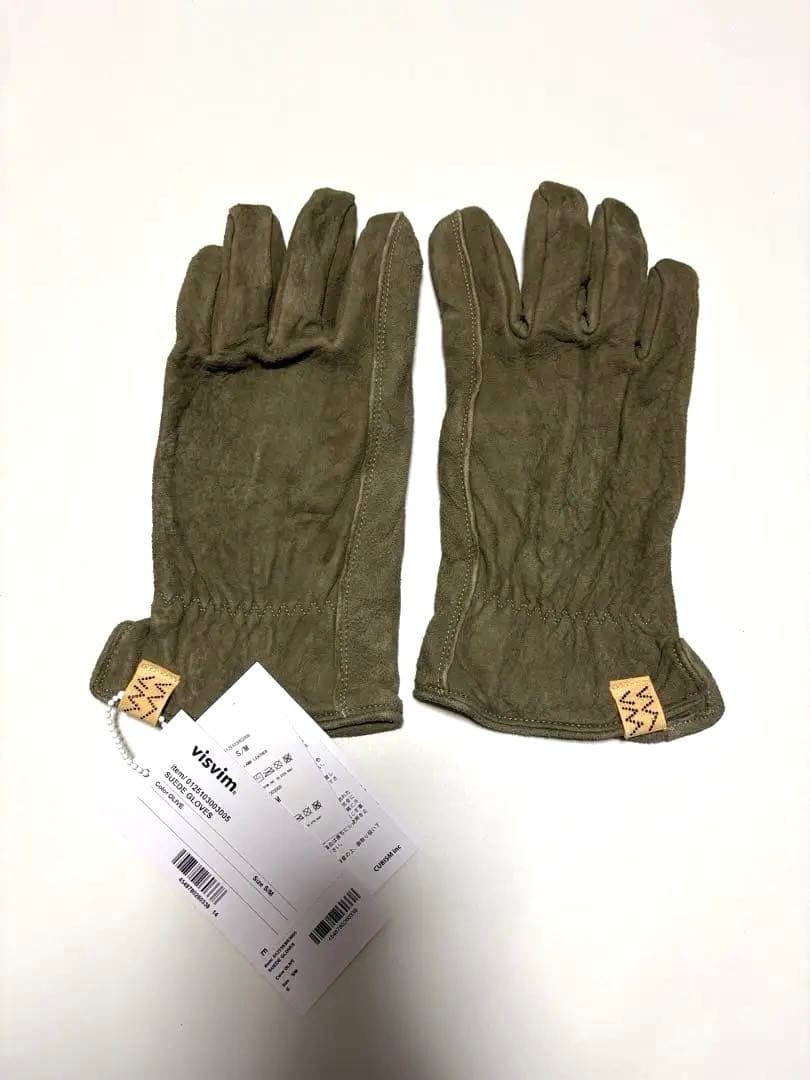 小物 visvim SUEDE GLOVES & MIL DOWN MUFFLER