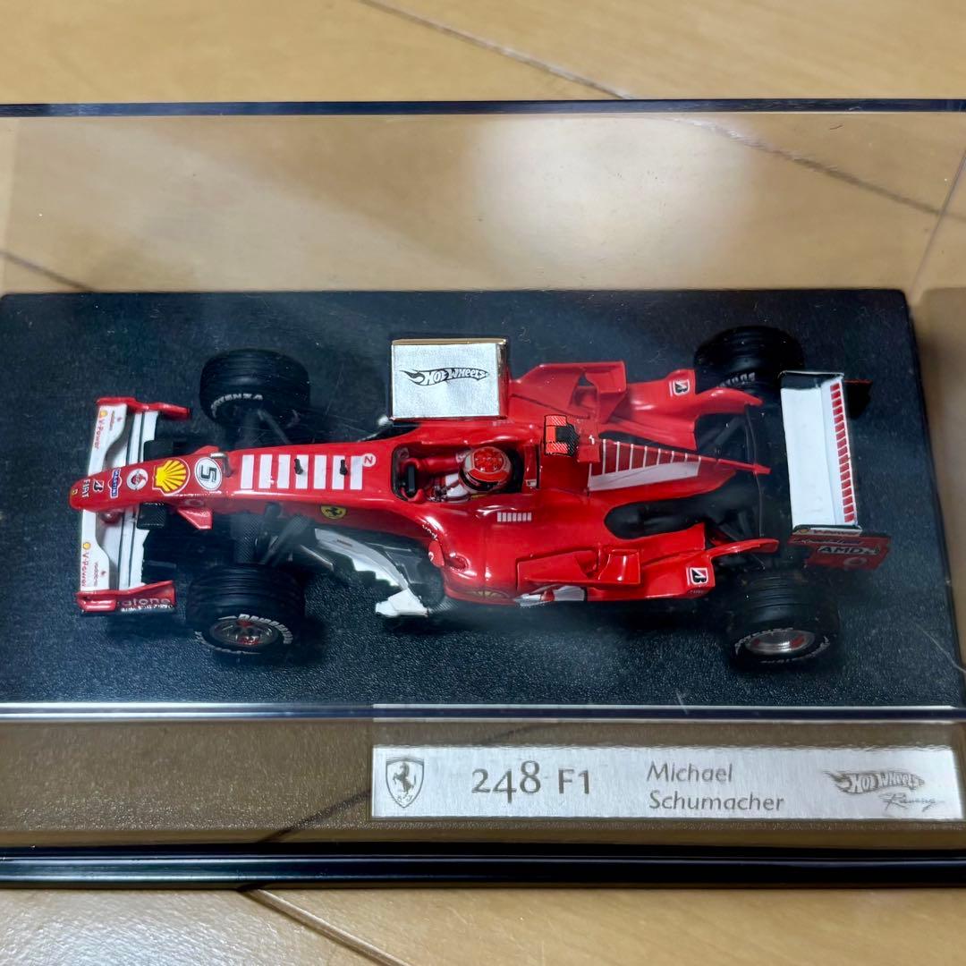 マテル 1/43 フェラーリ 248F1 M.シューマッハ バーコード仕様