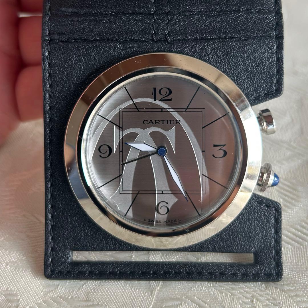 カルティエ　トラベルクロック　稼働していません