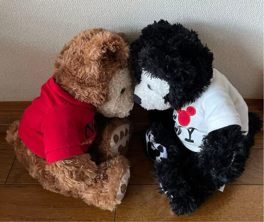 ダッフィー NYCディズニーベアブラウン2009 &ブラックダッフィー