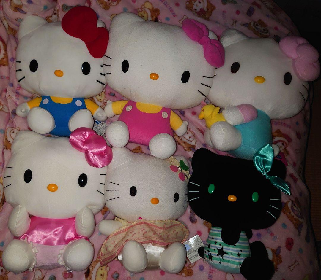 サンリオ　ハローキティ　ぬいぐるみ　6体セット