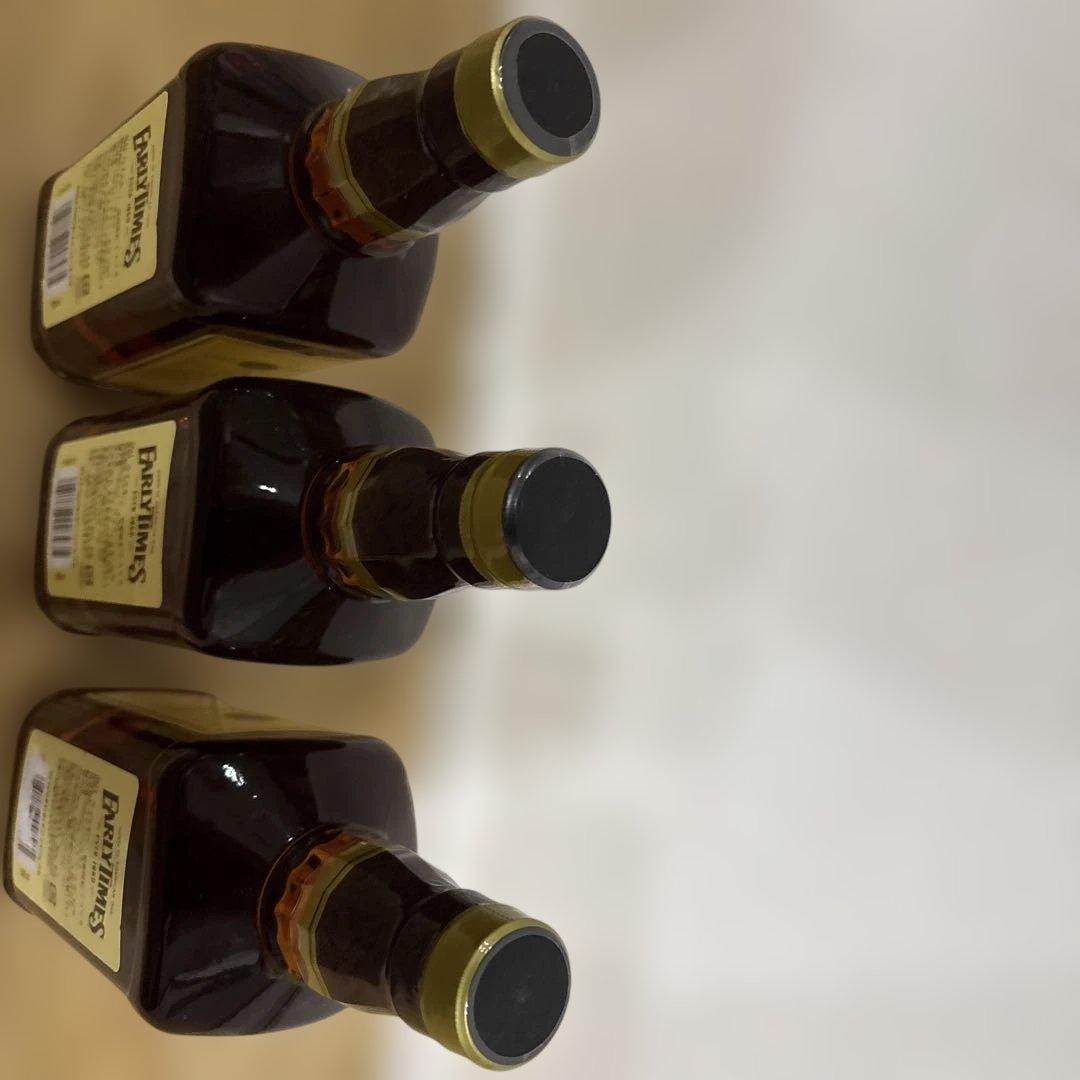 na2　Early Times バーボンウイスキー 750ml 3本セット