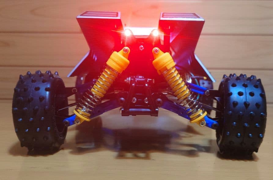 タミヤ電動RCカーNo.158サンダードラゴンLEDライト付プロポ…完成品セット