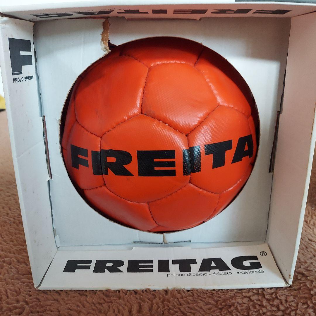 FREITAG サッカーボール サイズ5 オレンジ