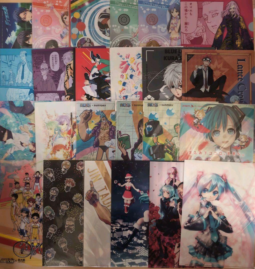 アニメ　漫画　キャラクター　A4 クリアファイル　大量　まとめ売り　360点