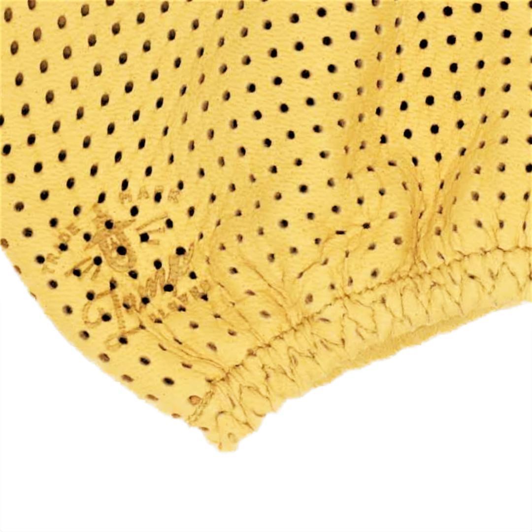 LAMP GLOVES ランプグローブス パンチング キャメルL