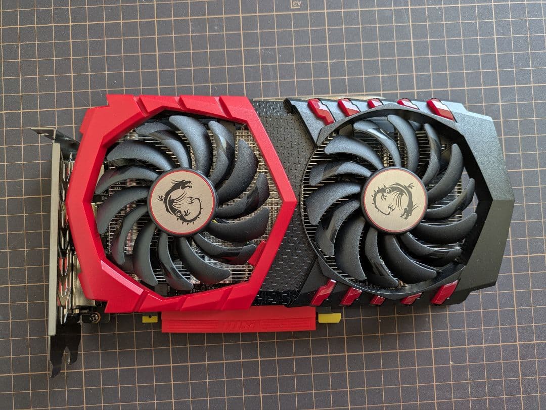グラフィックボード・グラボ・ビデオカード MSI GeForce GTX 1050 Ti Gaming X 4GB