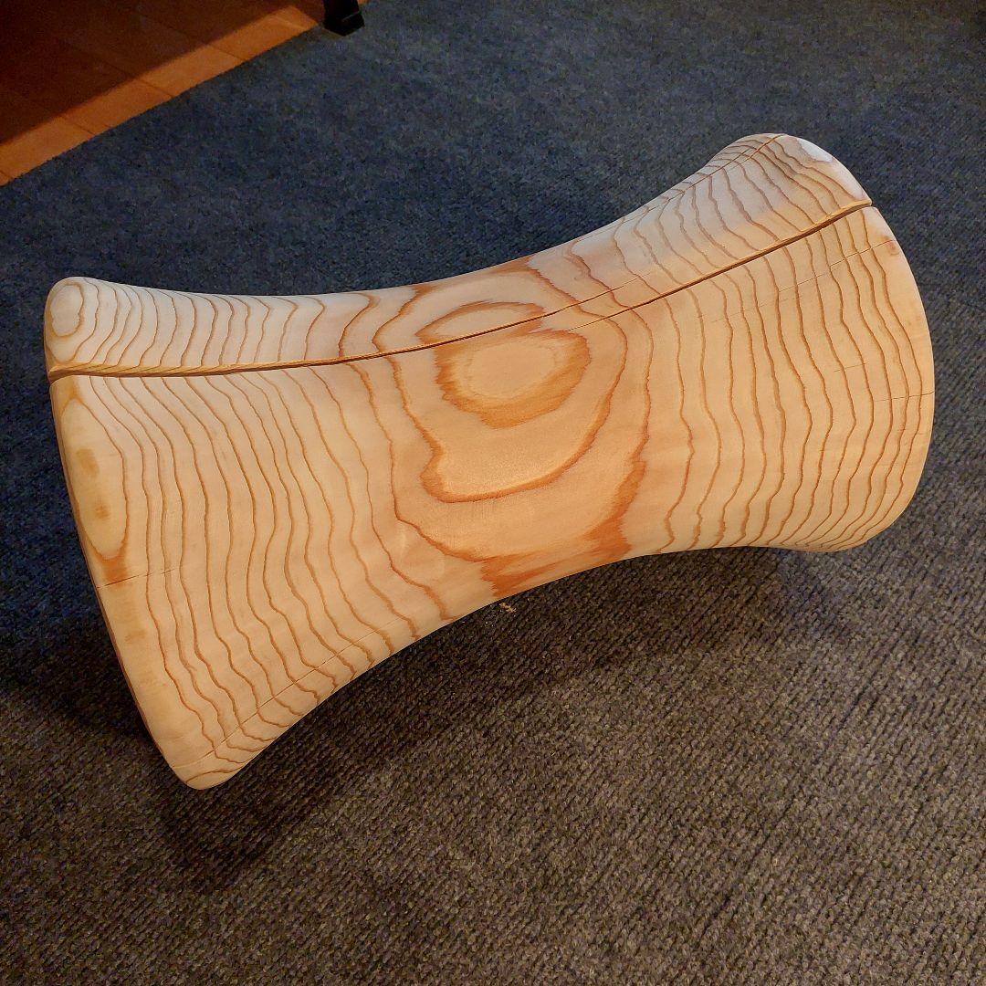 杉 切り株 丸太 椅子 スツール 高さ約39㎝ 12600円