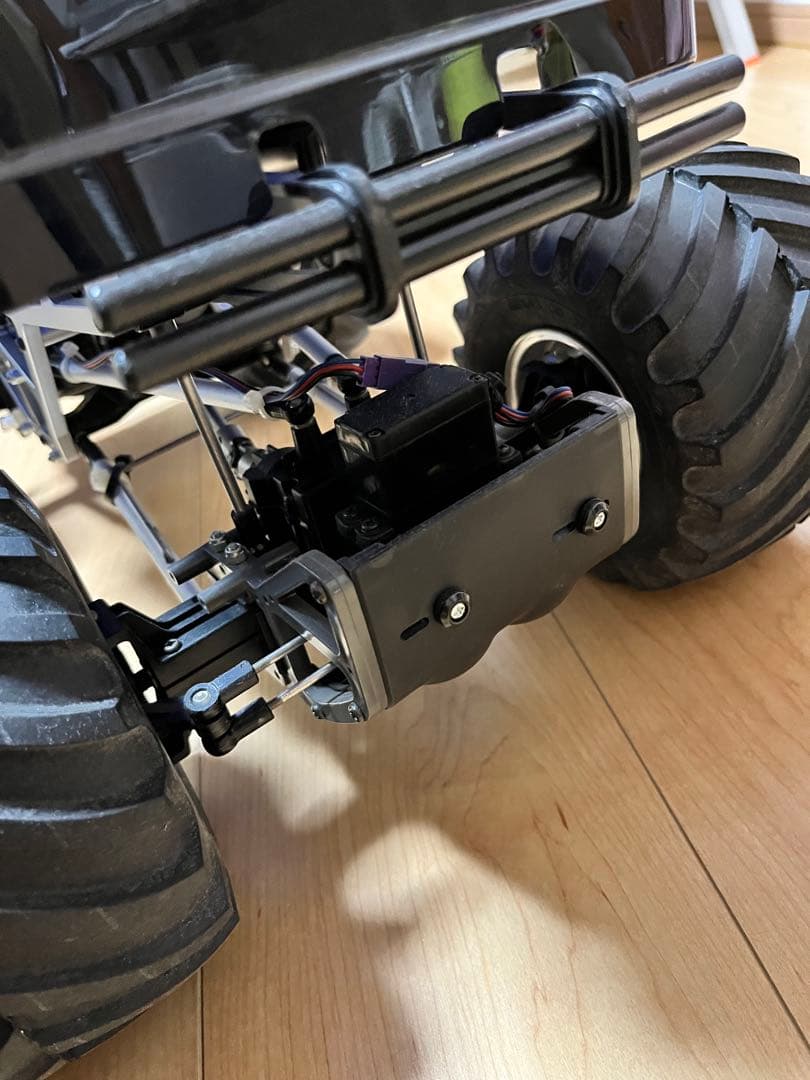 タミヤ　TXT1 受信機、アンプ、サーボ付き