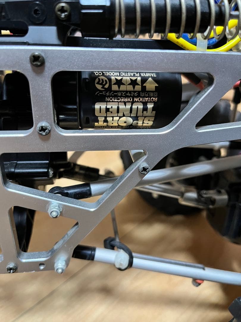 タミヤ　TXT1 受信機、アンプ、サーボ付き