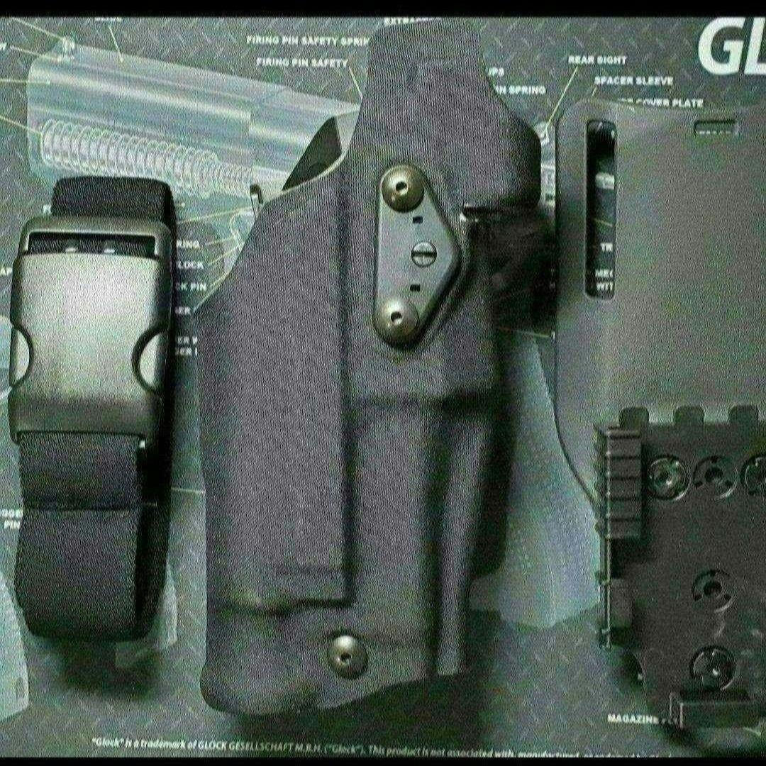 サファリランド　レプリカ　ホルスター　マットブラック　右用