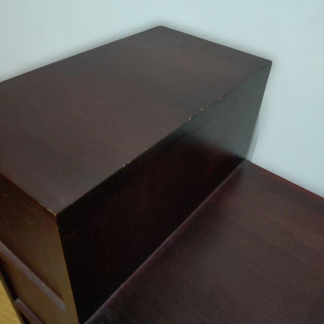 民芸調家具 階段箪笥　右上がり