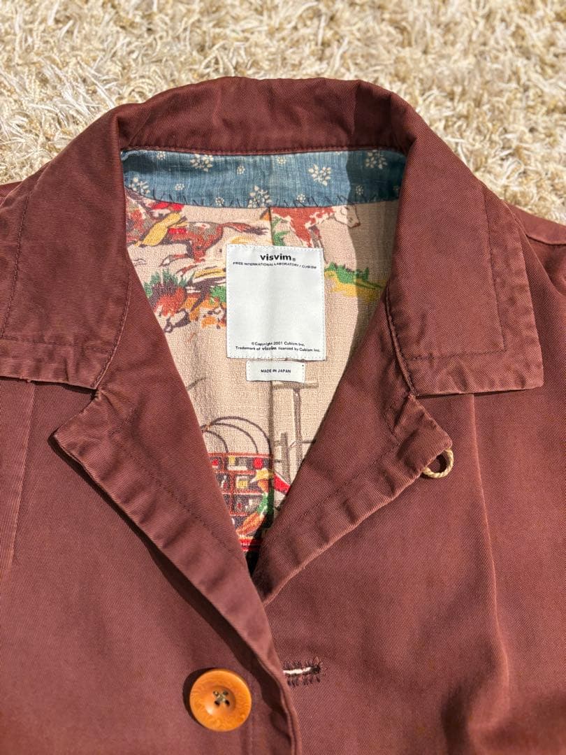 K*J様 visvim MIES COAT BURGUNDY サイズ2