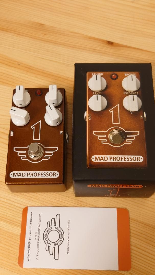 MAD PROFESSOR 1 （ONE）