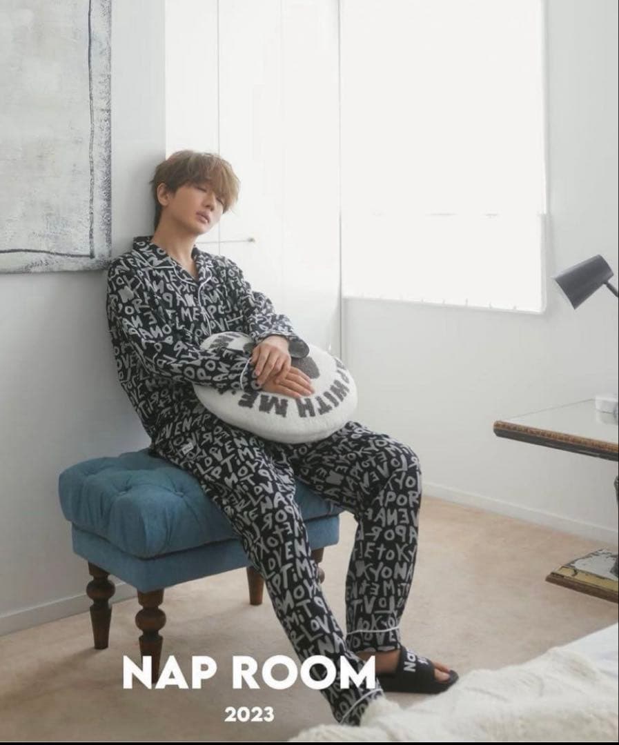 最終値下げ！naptime. Nissy 西島隆弘　総柄パジャマ上下セット
